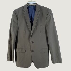 Combatant Gentlemen Blazer Mens 40R Olive Green‎ Unstructured Cotton Jacket